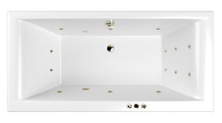 Гидромассажная ванна Whitecross Savia Duo 0103.170080.100.SMART.BR 170x80см Smart бронза